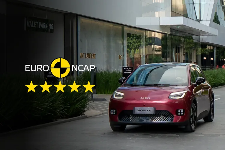 GAC AION UT PREMIUM con certificación Euro NCAP de 5 estrellas en seguridad