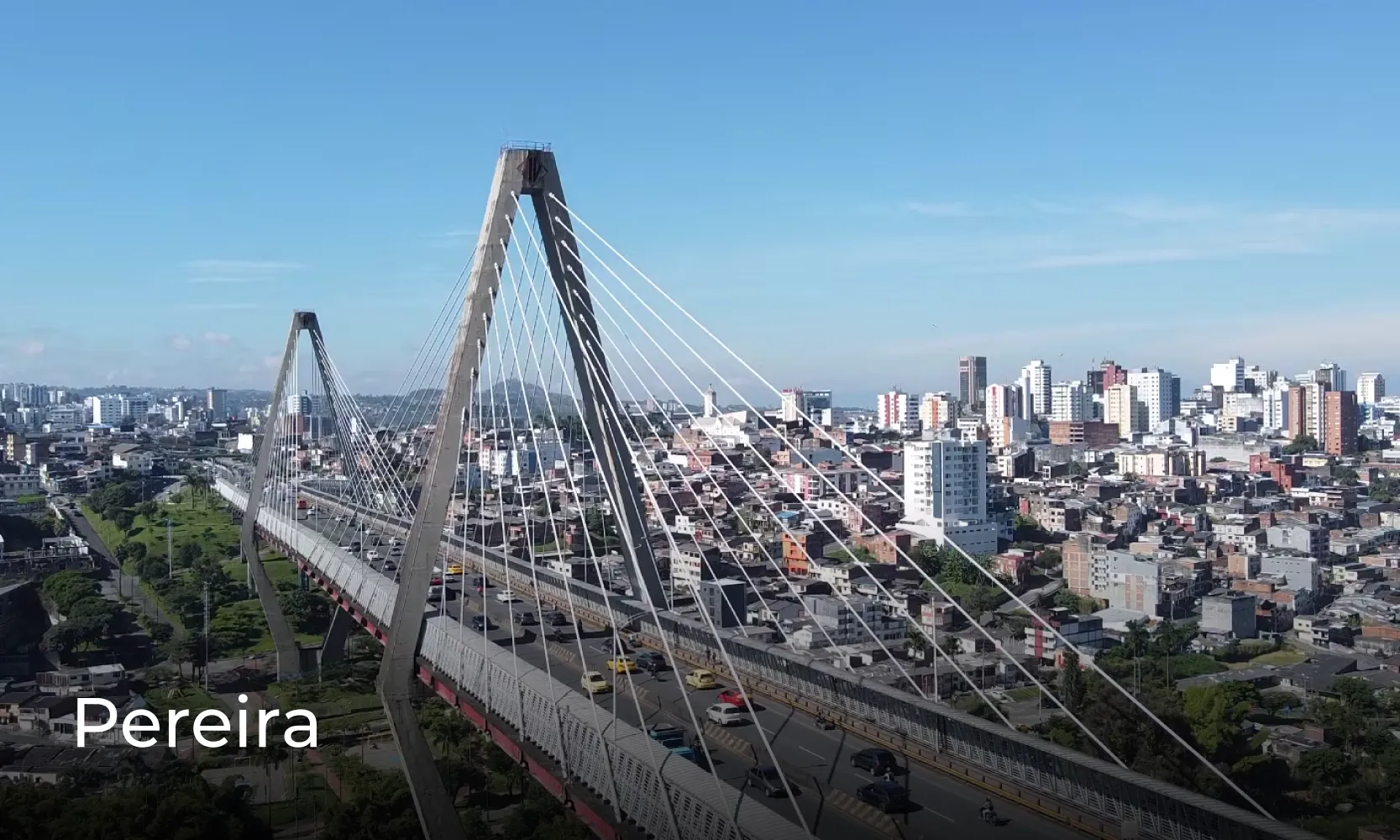 Viaducto César Gaviria Trujillo en Pereira, ciudad con vitrina GAC Autama