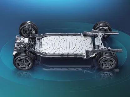 Técnico de GAC Motor Colombia revisando el precio y estado de baterías para carro.