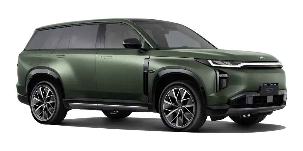 Carro verde oscuro